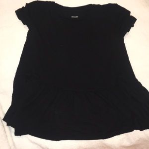 Mossimo peplum tee